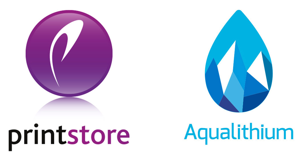 Printstore / Aqualithium logo